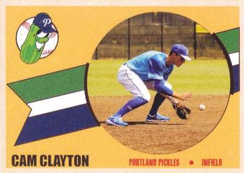 2021 Portland Pickles #022 Cam Clayton Front