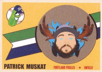 2021 Portland Pickles #001 Patrick Muskat Front