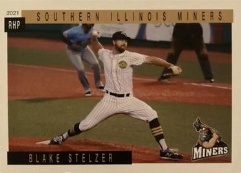 2021 Grandstand Southern Illinois Miners #NNO Blake Stelzer Front