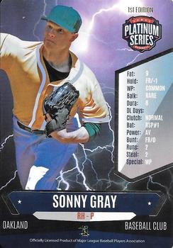 2015 Platinum Series - Player of the Month #NNO Sonny Gray Front