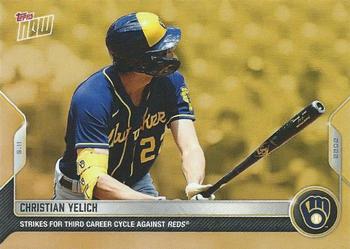 2022 Topps Now Road to Opening Day Bonus #ODB-5 Christian Yelich Front