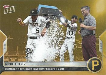 2022 Topps Now Road to Opening Day Bonus #ODB-18 Michael Perez Front