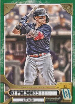 2022 Topps Gypsy Queen - Green #8 Christian Vazquez Front