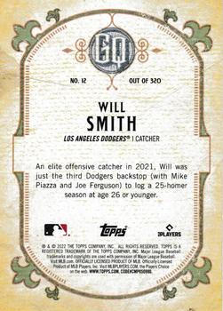 2022 Topps Gypsy Queen - Green #12 Will Smith Back