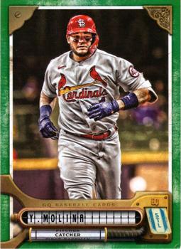 2022 Topps Gypsy Queen - Green #14 Yadier Molina Front