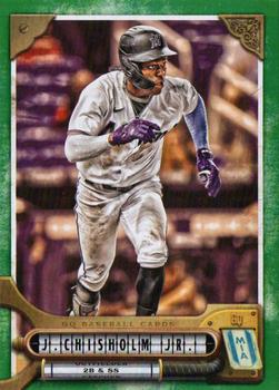 2022 Topps Gypsy Queen - Green #37 Jazz Chisholm Jr. Front
