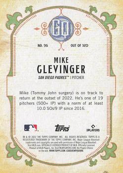 2022 Topps Gypsy Queen - Green #96 Mike Clevinger Back