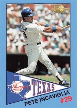 2022 Texas Rangers 1980s 50th Anniversary SGA #NNO Pete Incaviglia Front