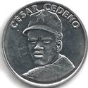 1972 ESSO Estrellas Latinoamericanas Del Beisbol #NNO Cesar Cedeno Front