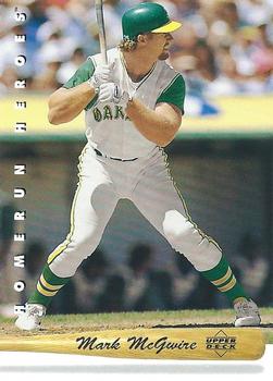 1993 Upper Deck - Home Run Heroes #HR2 Mark McGwire Front