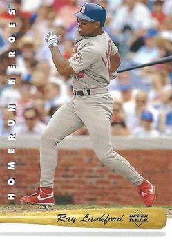 1993 Upper Deck - Home Run Heroes #HR20 Ray Lankford Front