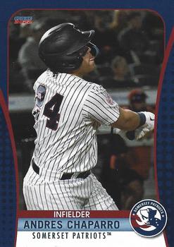 2022 Choice Somerset Patriots #9 Andres Chaparro Front