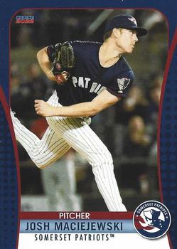 2022 Choice Somerset Patriots #20 Josh Maciejewski Front