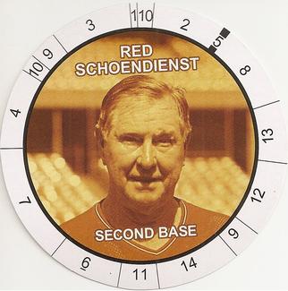 2003 Cadaco Hall of Fame Edition #NNO Red Schoendienst Front