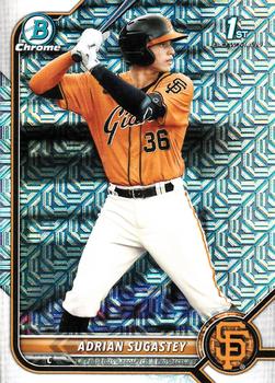 2022 Bowman - Chrome Prospects Mojo Refractor #BCP-19 Adrian Sugastey Front