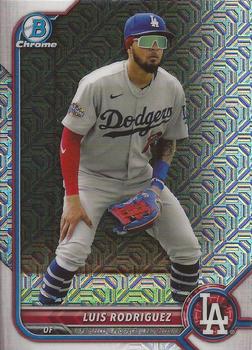 2022 Bowman - Chrome Prospects Mojo Refractor #BCP-47 Luis Rodriguez Front