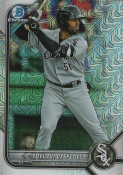 2022 Bowman - Chrome Prospects Mojo Refractor #BCP-87 Yoelqui Cespedes Front