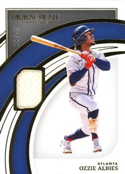 2022 Panini Immaculate #44 Ozzie Albies Front