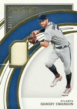 2022 Panini Immaculate #92 Dansby Swanson Front