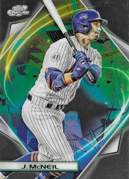 2022 Topps Chrome Cosmic #33 Jeff McNeil Front