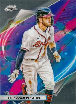 2022 Topps Chrome Cosmic #178 Dansby Swanson Front