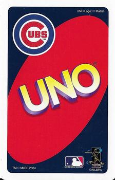 2004 UNO Chicago Cubs Special Edition #B1 Kerry Wood Back