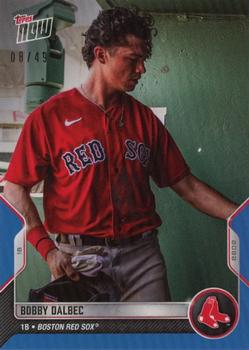 2022 Topps Now Road to Opening Day Boston Red Sox - Blue #OD-21 Bobby Dalbec Front