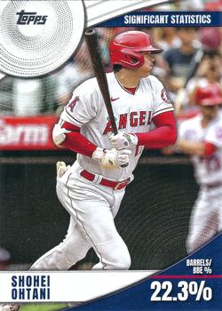 2022 Topps - Significant Statistics #SS-2 Shohei Ohtani Front