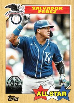 2022 Topps - 1987 Topps Baseball 35th Anniversary All-Stars #87AS-32 Salvador Perez Front