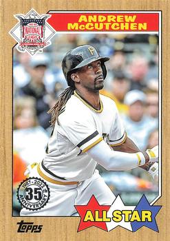 2022 Topps - 1987 Topps Baseball 35th Anniversary All-Stars #87AS-46 Andrew McCutchen Front