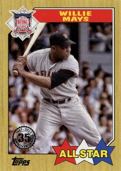 2022 Topps - 1987 Topps Baseball 35th Anniversary All-Stars #87AS-48 Willie Mays Front