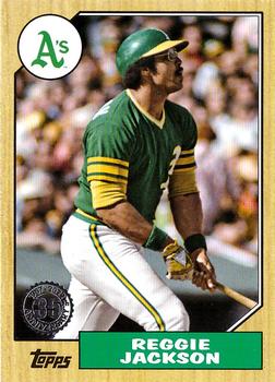 2022 Topps - 1987 Topps Baseball 35th Anniversary (Series Two) #87TB-11 Reggie Jackson Front