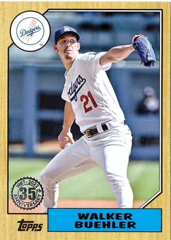 2022 Topps - 1987 Topps Baseball 35th Anniversary (Series Two) #87TB-19 Walker Buehler Front