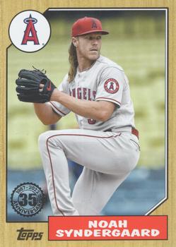 2022 Topps - 1987 Topps Baseball 35th Anniversary (Series Two) #87TB-26 Noah Syndergaard Front
