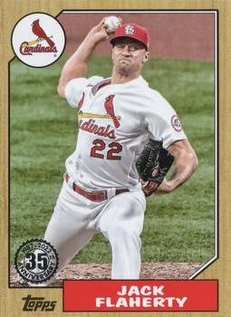 2022 Topps - 1987 Topps Baseball 35th Anniversary (Series Two) #87TB-45 Jack Flaherty Front