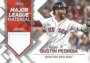 2022 Topps - Major League Material Relics (Series Two) #MLM-DP Dustin Pedroia Front