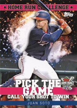 2022 Topps - Home Run Challenge Code Cards (Series Two) #HRC-2 Juan Soto Front
