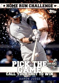 2022 Topps - Home Run Challenge Code Cards (Series Two) #HRC-6 Aaron Judge Front