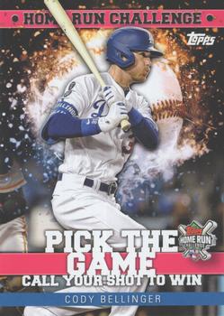 2022 Topps - Home Run Challenge Code Cards (Series Two) #HRC-7 Cody Bellinger Front