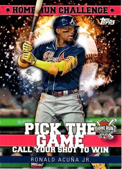 2022 Topps - Home Run Challenge Code Cards (Series Two) #HRC-9 Ronald Acuña Jr. Front
