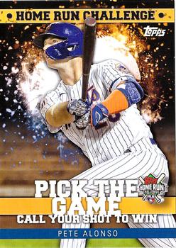 2022 Topps - Home Run Challenge Code Cards (Series Two) #HRC-10 Pete Alonso Front