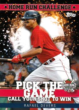 2022 Topps - Home Run Challenge Code Cards (Series Two) #HRC-22 Rafael Devers Front