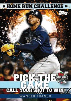 2022 Topps - Home Run Challenge Code Cards (Series Two) #HRC-27 Wander Franco Front