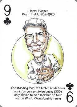 2008 Hero Decks Boston Red Sox Baseball Heroes Playing Cards #9♣ Harry Hooper Front