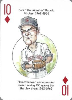 2008 Hero Decks Boston Red Sox Baseball Heroes Playing Cards #10♦ Dick Radatz Front