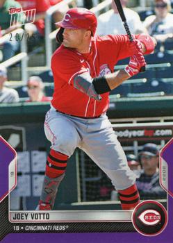 2022 Topps Now Road to Opening Day Cincinnati Reds - Purple #OD-316 Joey Votto Front