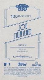 2022 Topps 206 #NNO Joe Dunand Back
