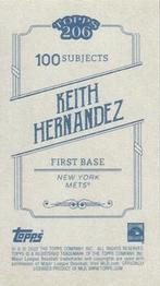 2022 Topps 206 #NNO Keith Hernandez Back