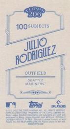 2022 Topps 206 #NNO Julio Rodriguez Back