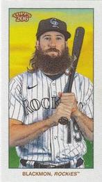 2022 Topps 206 - Piedmont Back #NNO Charlie Blackmon Front